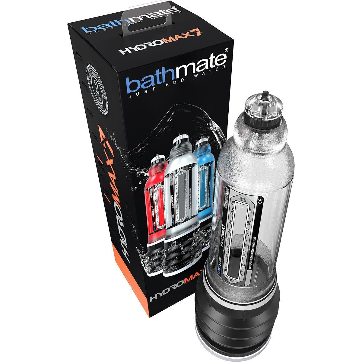 Bathmate HydroMax7 Penis Pump in Crystal Clear Penis Pumps - Tophatter Daily Deals