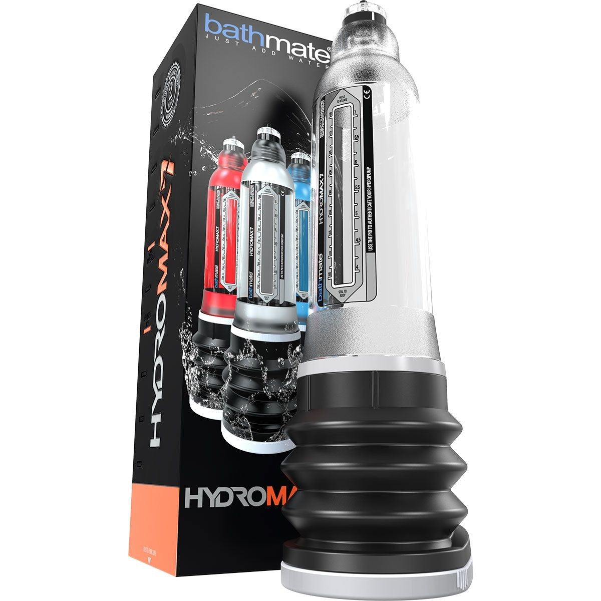 Bathmate HydroMax7 Penis Pump in Crystal Clear Penis Pumps - Tophatter Daily Deals