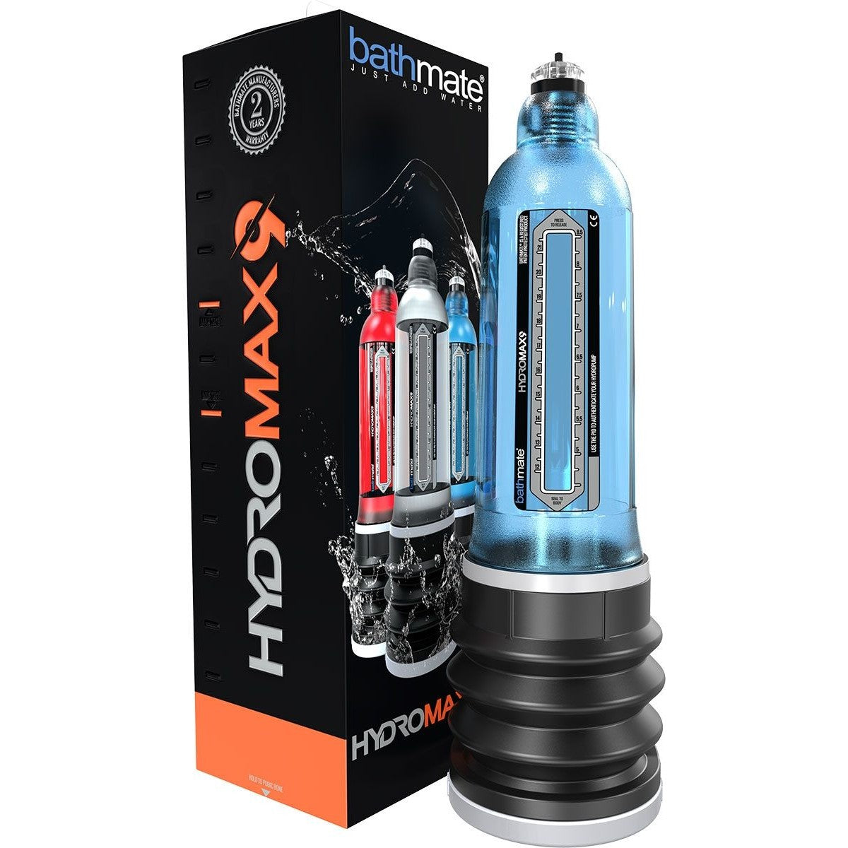 Bathmate HydroMax9 Penis Pump in Aqua Blue Penis Pumps - Tophatter Daily Deals