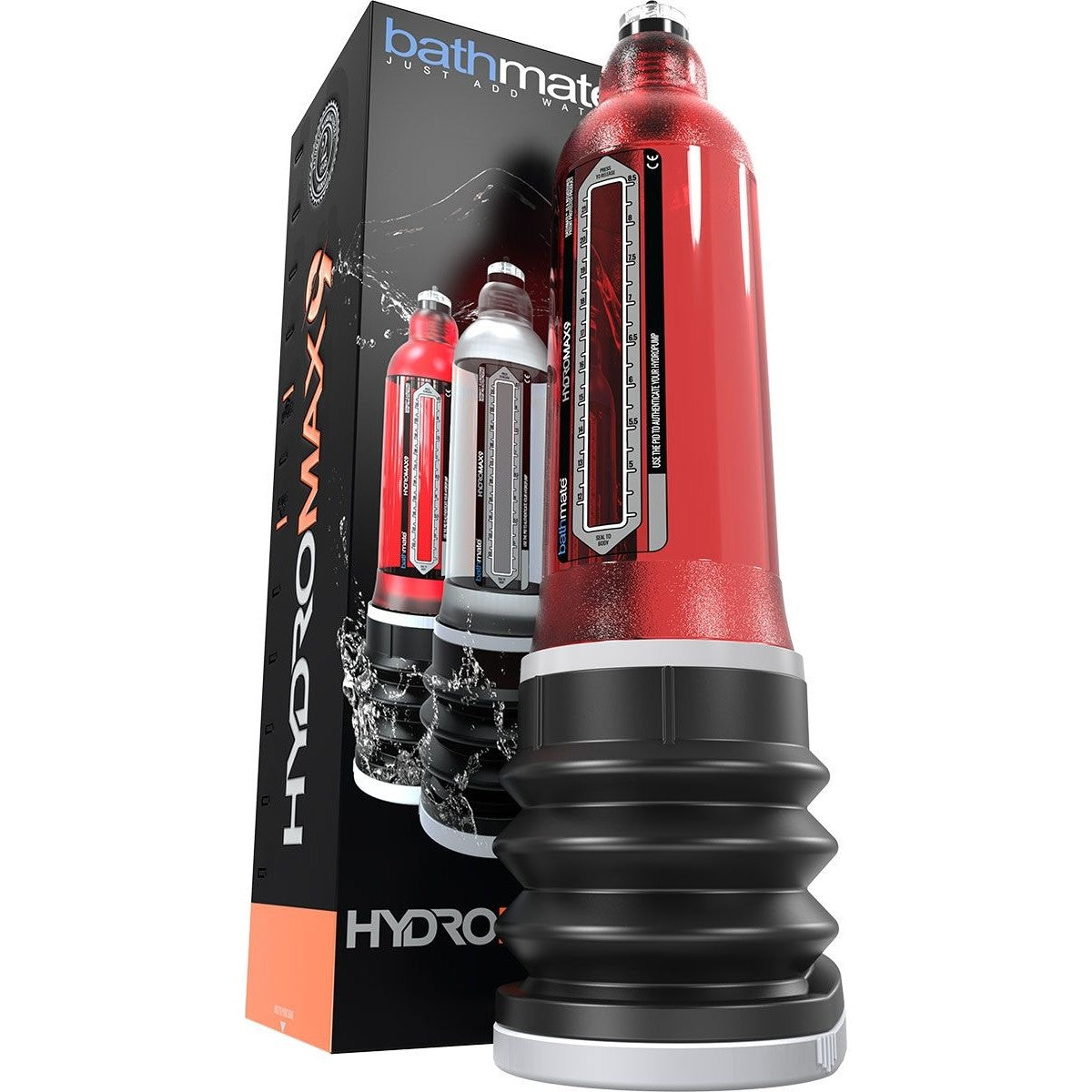 Bathmate HydroMax9 Penis Pump in Brilliant Red Penis Pumps - Tophatter Daily Deals