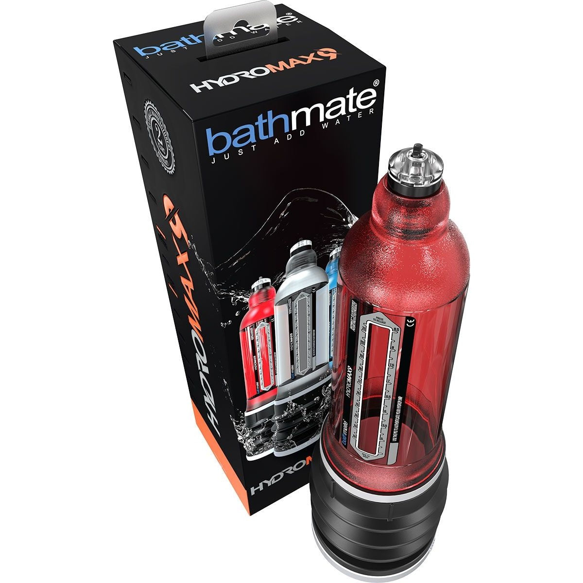 Bathmate HydroMax9 Penis Pump in Brilliant Red Penis Pumps - Tophatter Daily Deals
