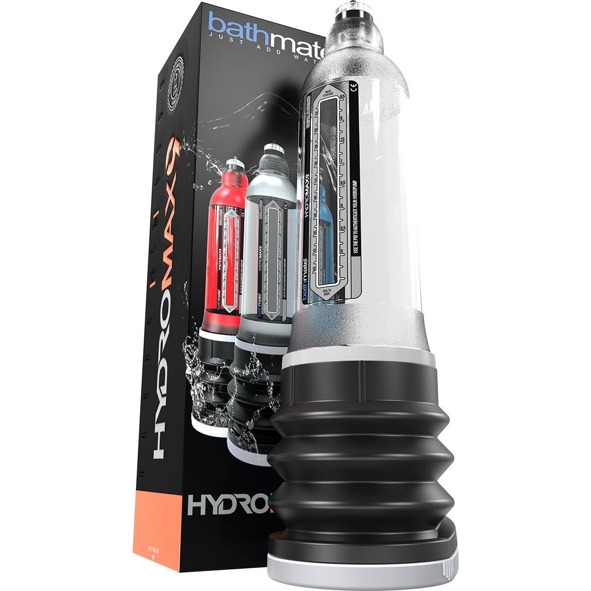 Bathmate HydroMax9 Penis Pump in Crystal Clear Penis Pumps - Tophatter Daily Deals