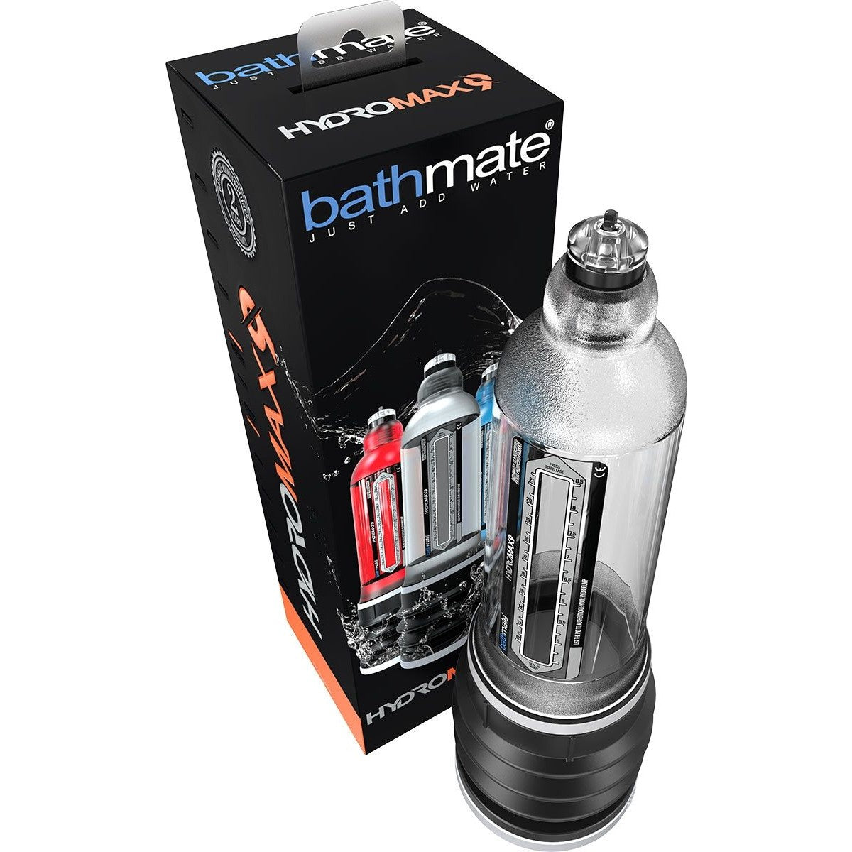 Bathmate HydroMax9 Penis Pump in Crystal Clear Penis Pumps - Tophatter Daily Deals