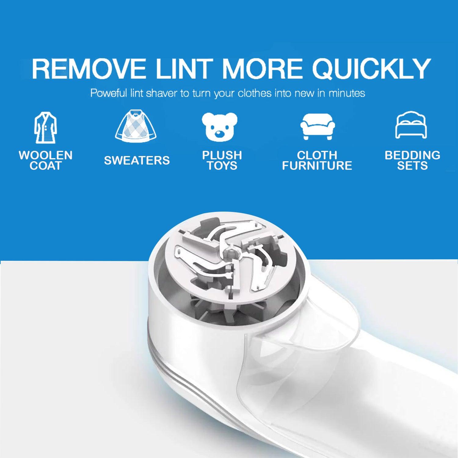 Fabric Bobble Remover - USB Rechargeable Bobble Remover Electric Lint Remover Fabric Shaver For Clothes Apparel & Accessories - Tophatter Daily Deals