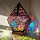 Bohemian Diamond Pole Star Projector Night Light Indoor Lighting - Tophatter Daily Deals