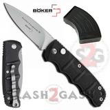 Boker Kalashnikov Automatic Knife w/ Bead Blast - Drop Point Drop Point - Bead Blasted Knife-Auto - Tophatter Daily Deals