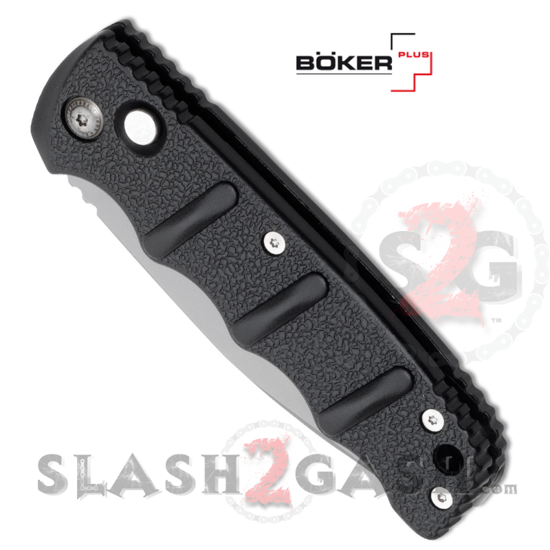 Boker Kalashnikov Automatic Knife w/ Bead Blast - Drop Point Knife-Auto - Tophatter Daily Deals