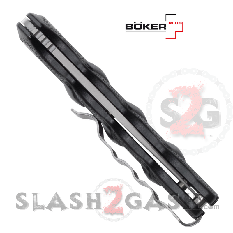 Boker Kalashnikov Automatic Knife w/ Bead Blast - Drop Point Knife-Auto - Tophatter Daily Deals