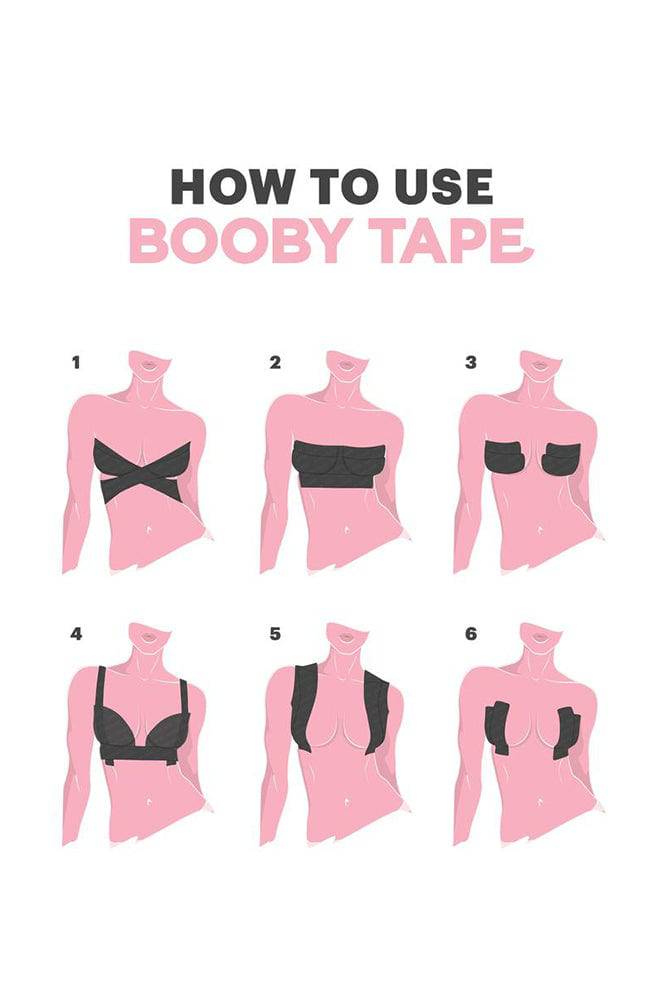 Booby Tape - Breast Lift Tape - Assorted Colors Lingerie - Tophatter Daily Deals