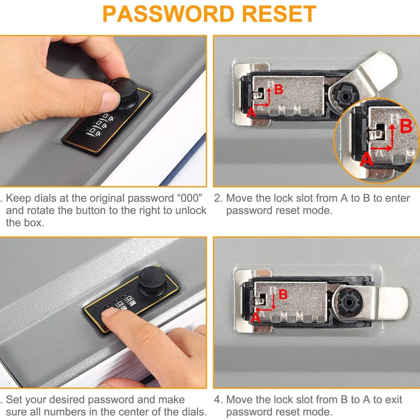 Book Safe with 3-Digit Combination Lock Storage Box Storage & Organization - Tophatter Daily Deals