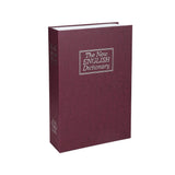 Book Safe with 3-Digit Combination Lock Storage Box Red S Storage & Organization - Tophatter Daily Deals