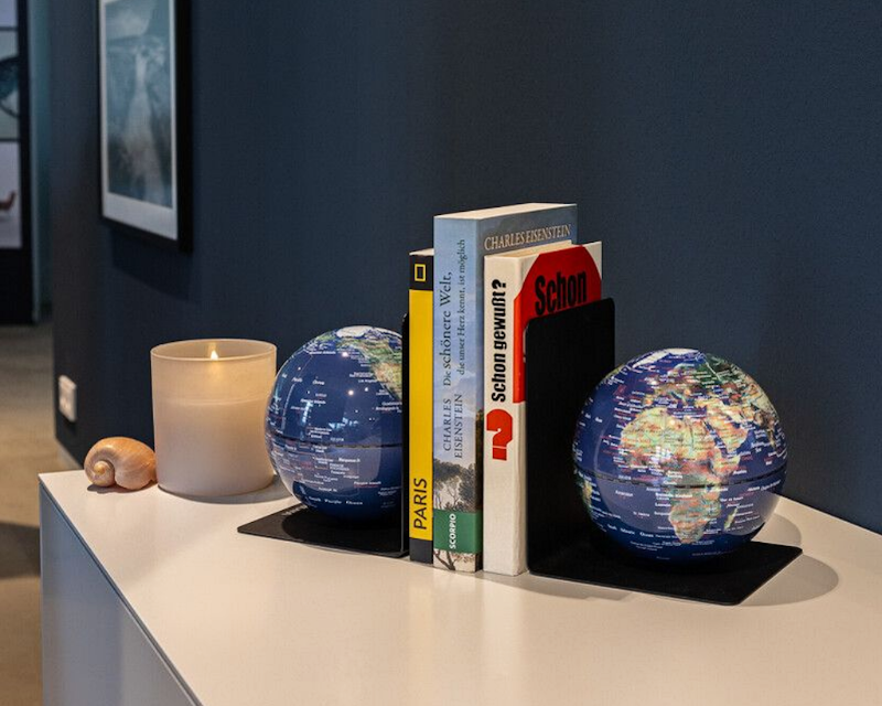 Troika Globe Bookends Globes - Tophatter Daily Deals