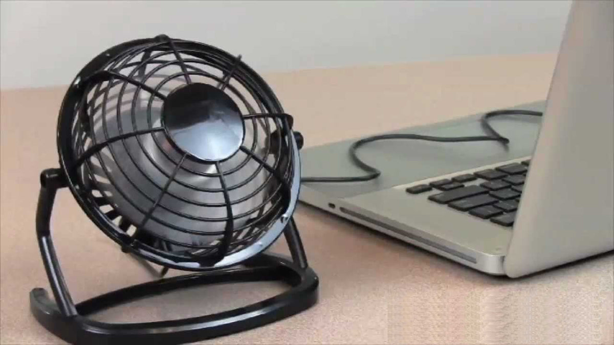 USB Powered Personal 5-Inch Desk Fan Household Appliances - Tophatter Daily Deals