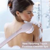Electric Body Brush - Flawless Cleanse Spa with 3 Multi-Purpose Cleansing Heads for a Full Body Spa Experience Personal Care - Tophatter Daily Deals