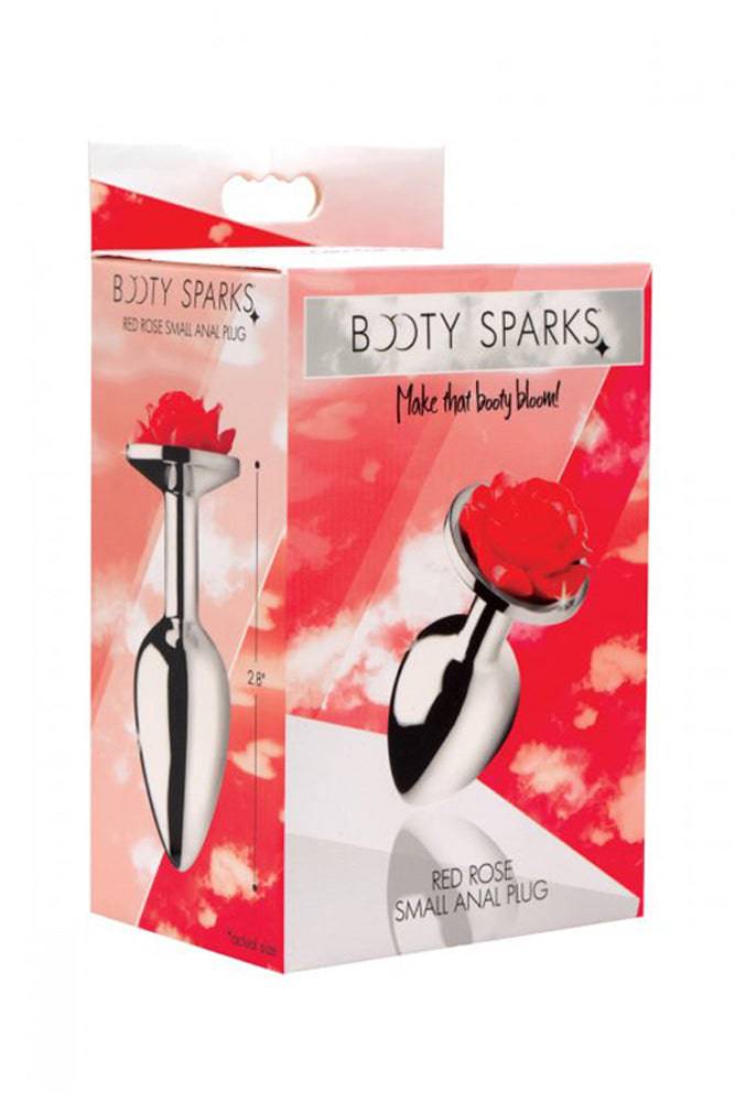 XR Brands - Booty Sparks - Red Rose - Anal Plug - Small Sex Toy - Tophatter Daily Deals