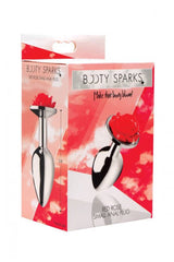 XR Brands - Booty Sparks - Red Rose - Anal Plug - Small Sex Toy - Tophatter Daily Deals