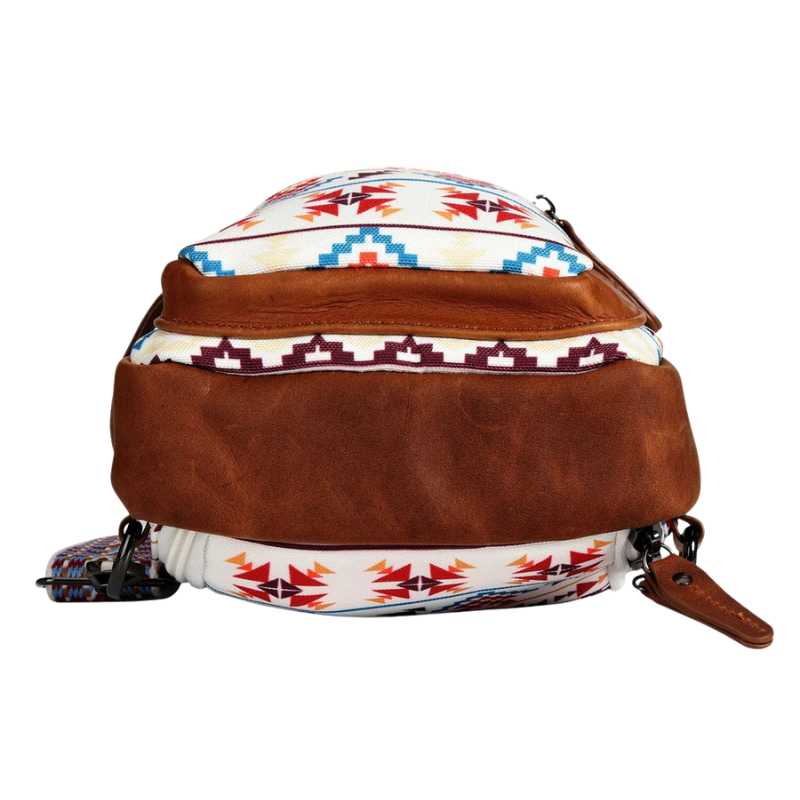 Concealed Carry Aztec Indie Canvas Sling Crossbody Backpack Purse Handgun Purses - Tophatter Daily Deals