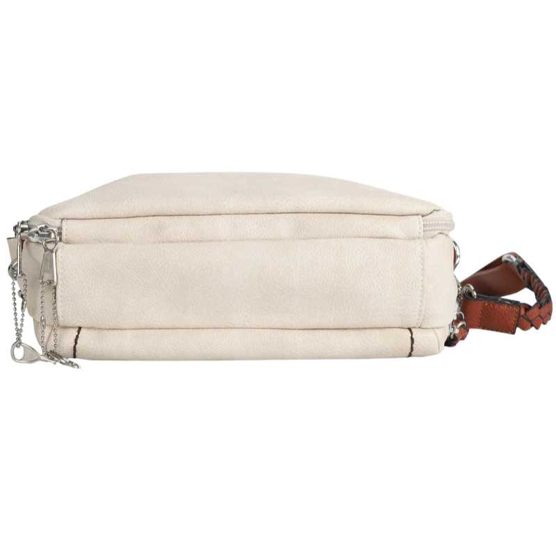 Skylar Braided Conceal Carry Crossbody Handbag Handgun Purses - Tophatter Daily Deals