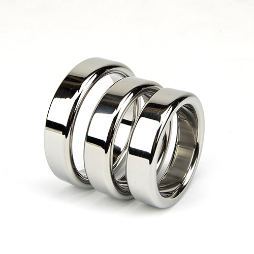 Bound to Please Metal Cock and Ball Ring 50mm – Rigid Metal Cock Ring > Cock Ring > Metal - Tophatter Daily Deals