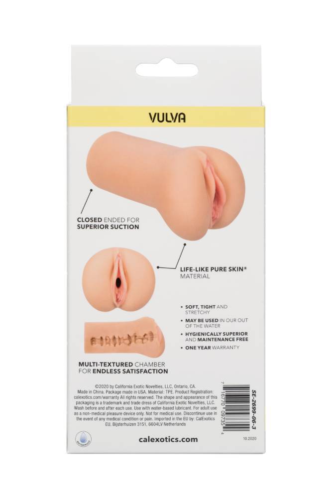 Cal Exotics - Boundless - Vulva Stroker - Ivory Sex Toy - Tophatter Daily Deals