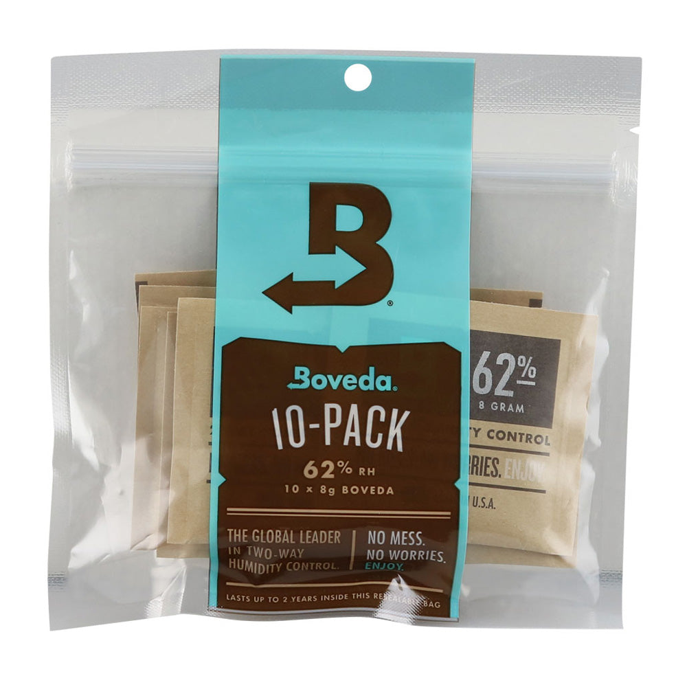 Boveda Humidity Control Pack 62% 10 Pack | 8 Gram Storage Solutions - Tophatter Daily Deals