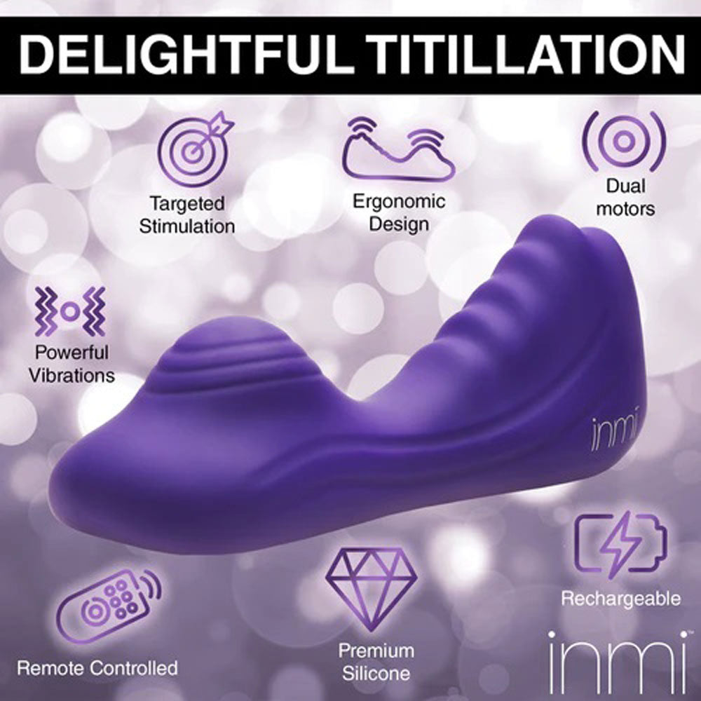 Purple Silicone Vibrating Grinder with Remote Control > Vibrators > Vibrating Pads - Tophatter Daily Deals