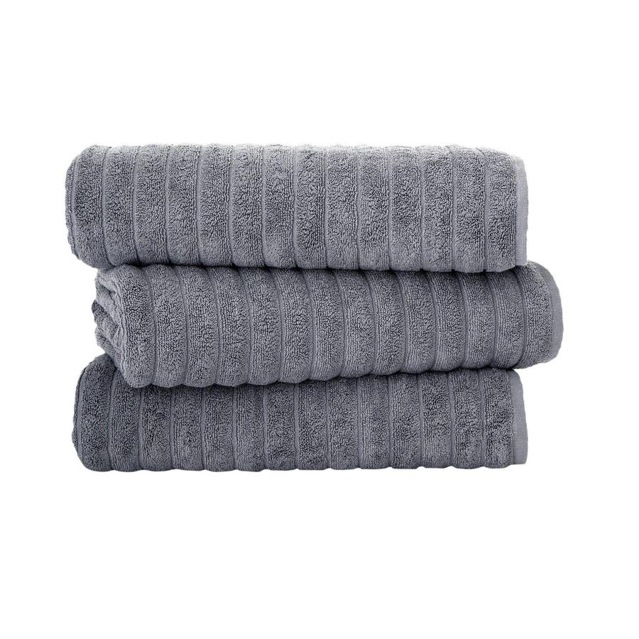 Brampton Turkish Cotton Ultimate Luxury SPA Bath Sheet Towels - 3 Pieces - 40x65" Grey Bath Towel - Tophatter Daily Deals