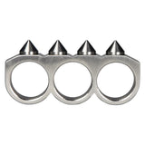 Spiked Brass Knuckles Brass Knuckles - Tophatter Daily Deals