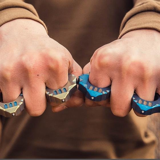 Self Defense Weapons Brass Knuckles Brass Knuckles - Tophatter Daily Deals