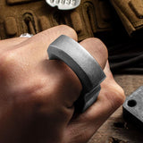 420 Stainless Steel Brass Knuckles Self Defense Real Brass Knuckles - Tophatter Daily Deals