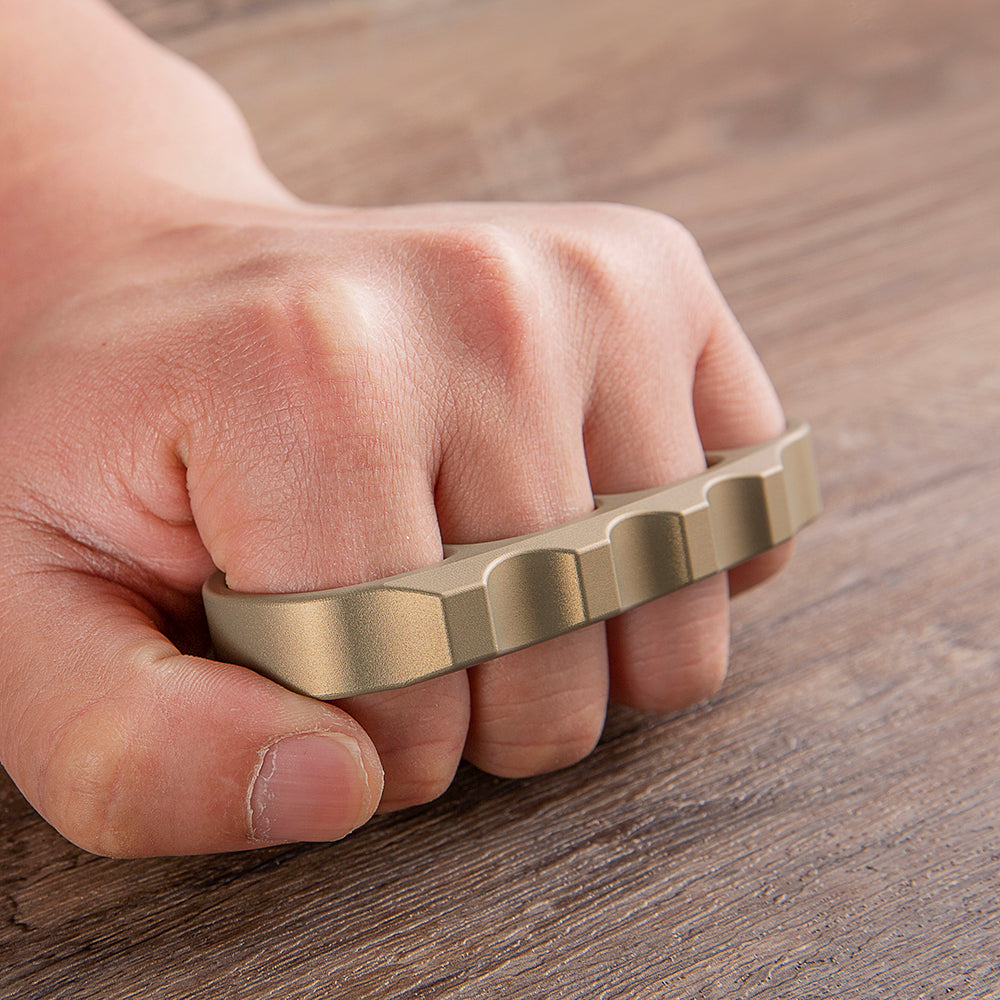 Pea Pods Four Finger Brass Knuckle Rings Brass Knuckles - Tophatter Daily Deals