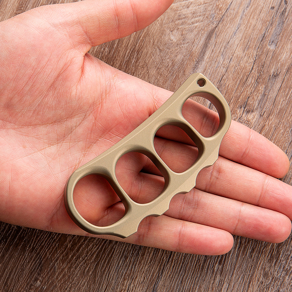 Pea Pods Four Finger Brass Knuckle Rings Brass Knuckles - Tophatter Daily Deals