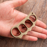 Pea Pods Four Finger Brass Knuckle Rings Brass Knuckles - Tophatter Daily Deals
