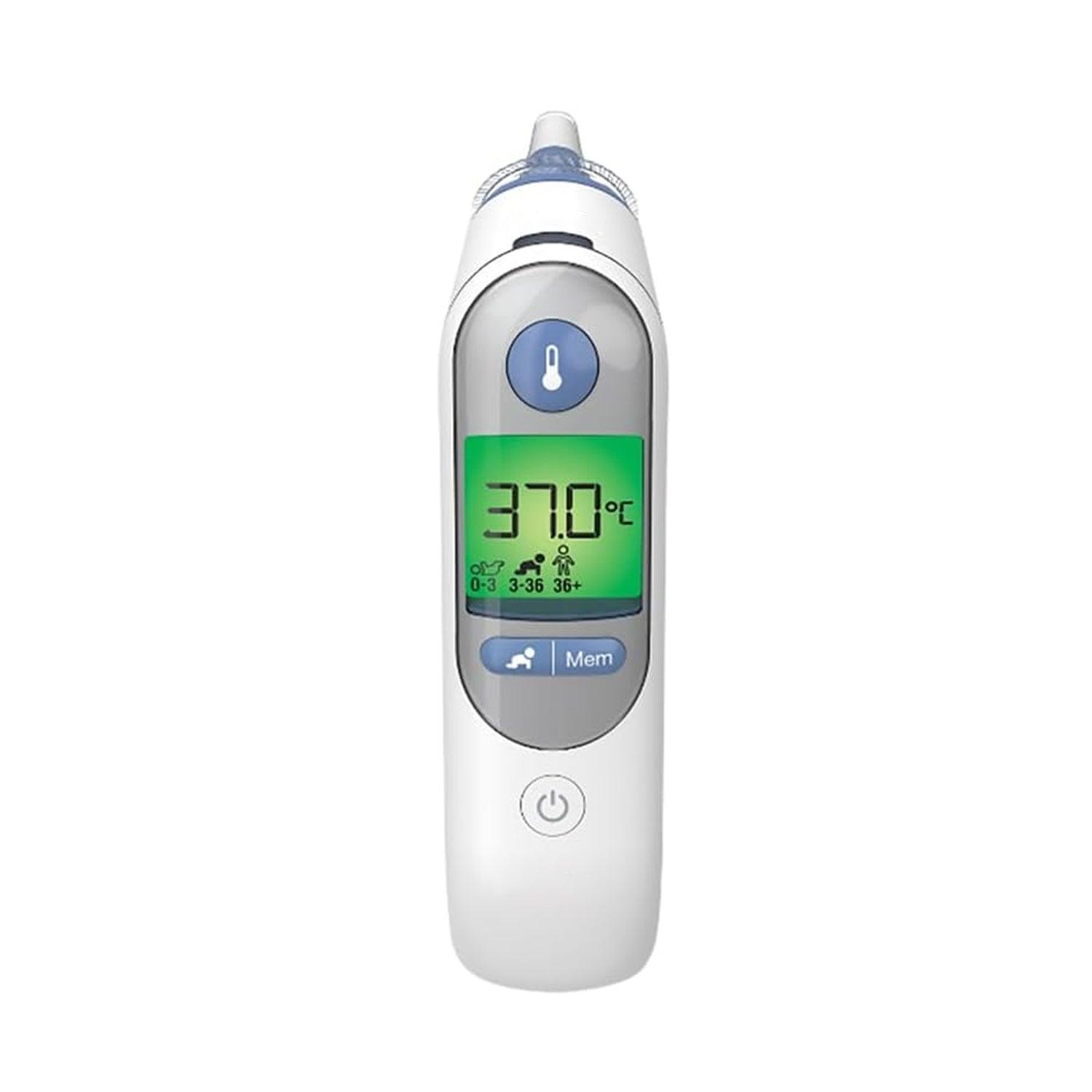 Digital Ear Thermometer - 7+ connect Ear thermometer | App Compatible Technology | Colour-coded Digital Display | Baby And Infant Friendly 6520 White Health Care - Tophatter Daily Deals