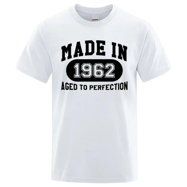 Breathable Cotton T Shirt Short Sleeve Tops White Tee - Tophatter Daily Deals