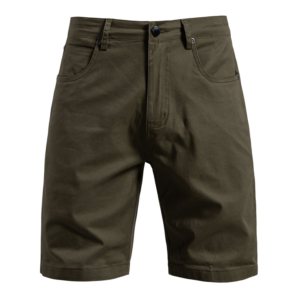 Casual Outdoor Breathable Multi-Pocket Shorts Army Green Pants - Tophatter Daily Deals