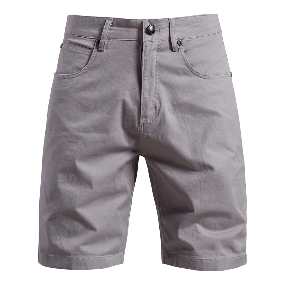 Casual Outdoor Breathable Multi-Pocket Shorts Light Gray Pants - Tophatter Daily Deals