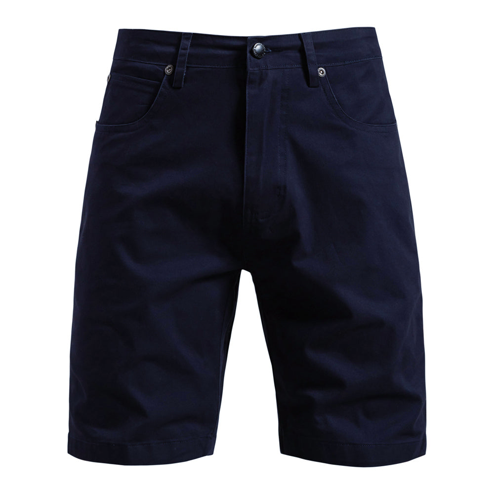 Casual Outdoor Breathable Multi-Pocket Shorts Navy Blue Pants - Tophatter Daily Deals
