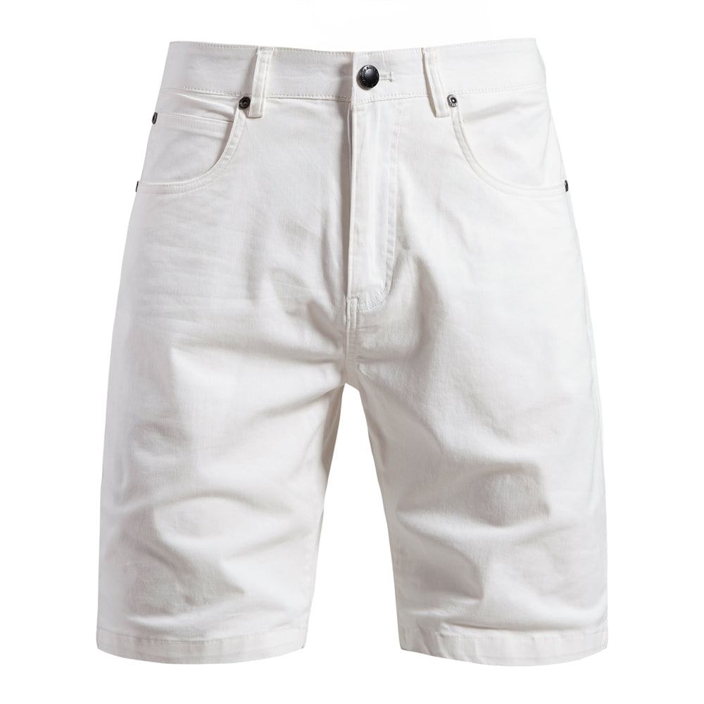 Casual Outdoor Breathable Multi-Pocket Shorts White Pants - Tophatter Daily Deals