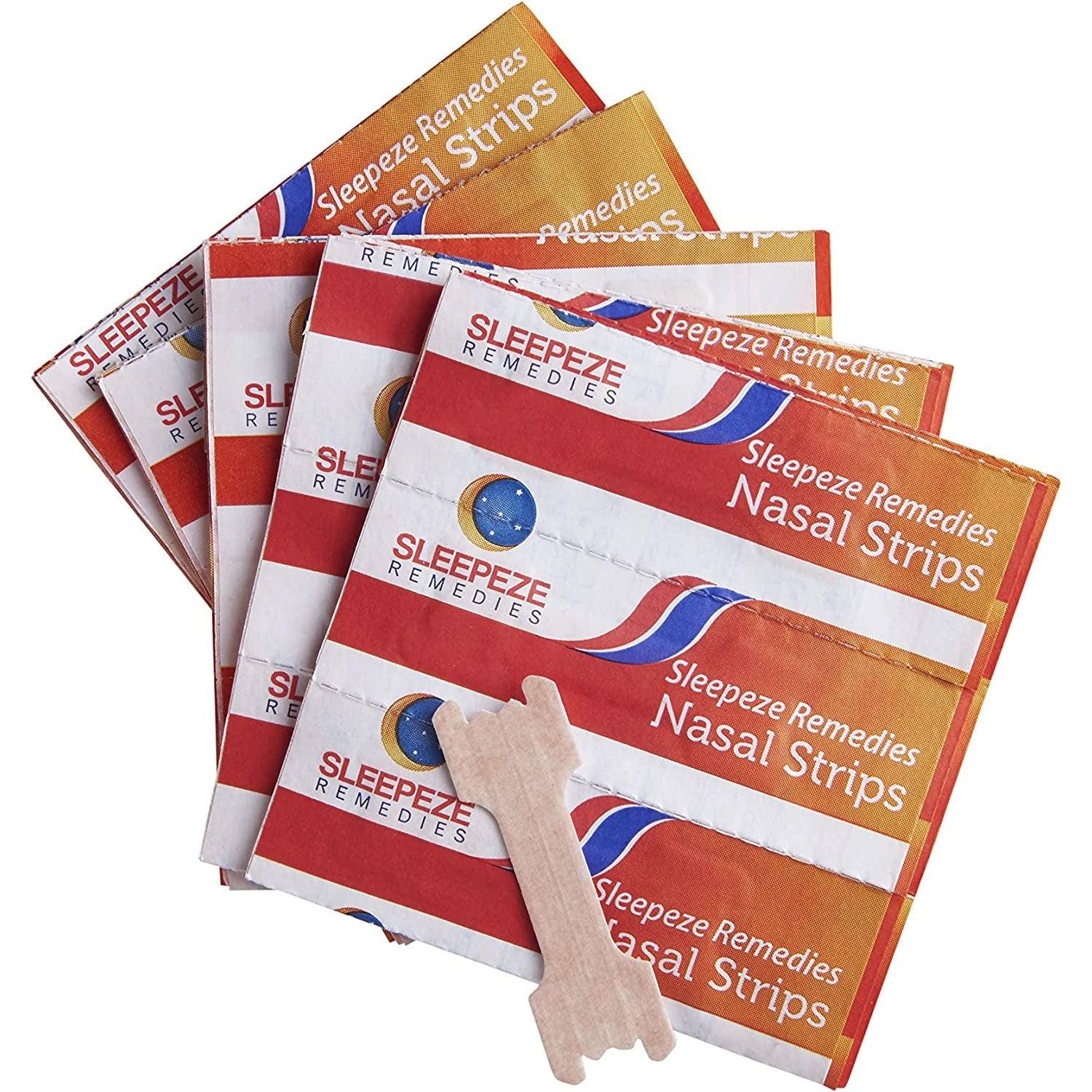 Nasal Strips for Snoring - Nasal Strips (60 Pack) Nose Strip to Stop Snoring, Snoring Strips to Help You Breathe Through Your Nose Personal Care - Tophatter Daily Deals