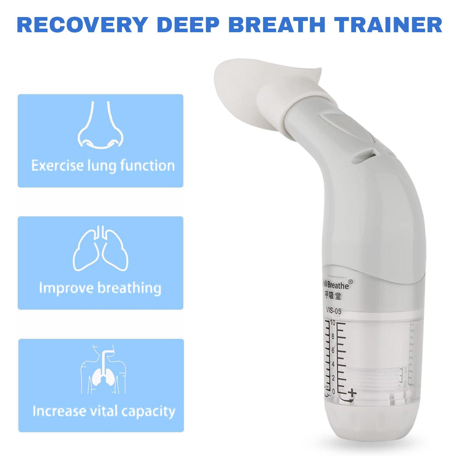Breath Training Device - Deep Breath Trainer Exerciser Strength Lungs Health Care - Tophatter Daily Deals