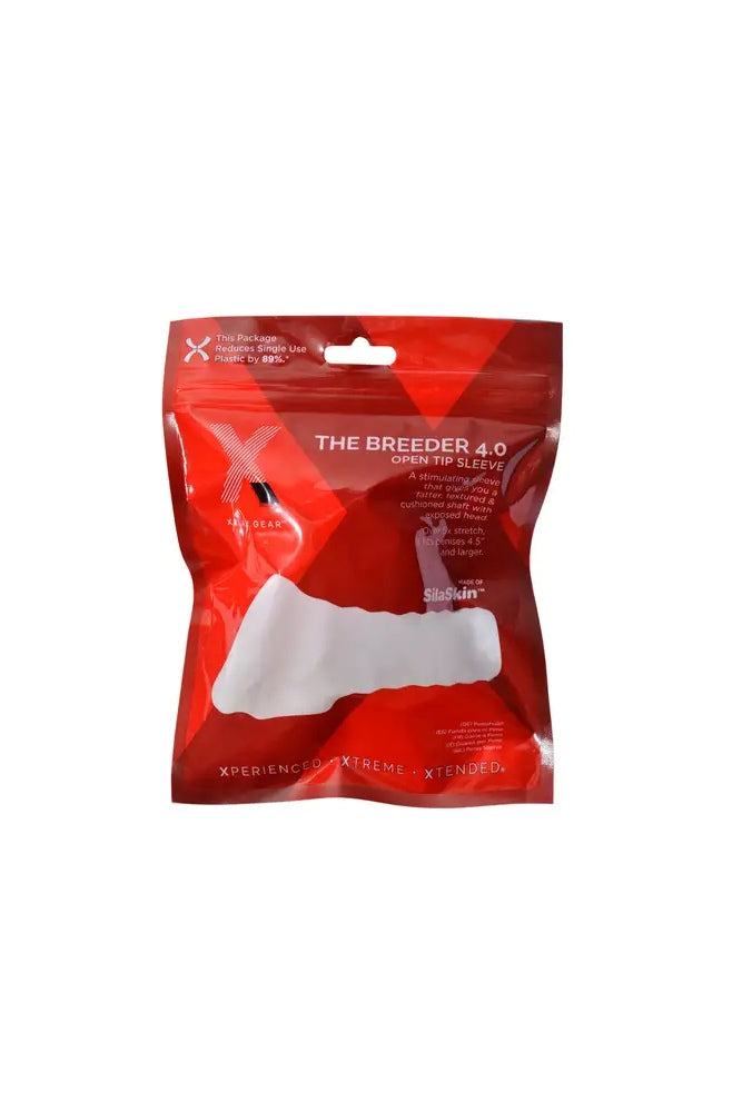 Perfect Fit - Xplay - Textured Breeder Sleeve 4.0 - Clear Sex Toy - Tophatter Daily Deals