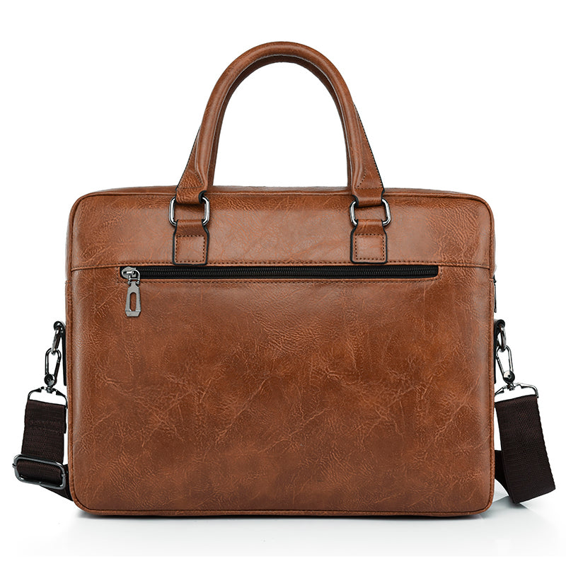 Man Briefcase for Laptop Messenger MEN BAG - Tophatter Daily Deals