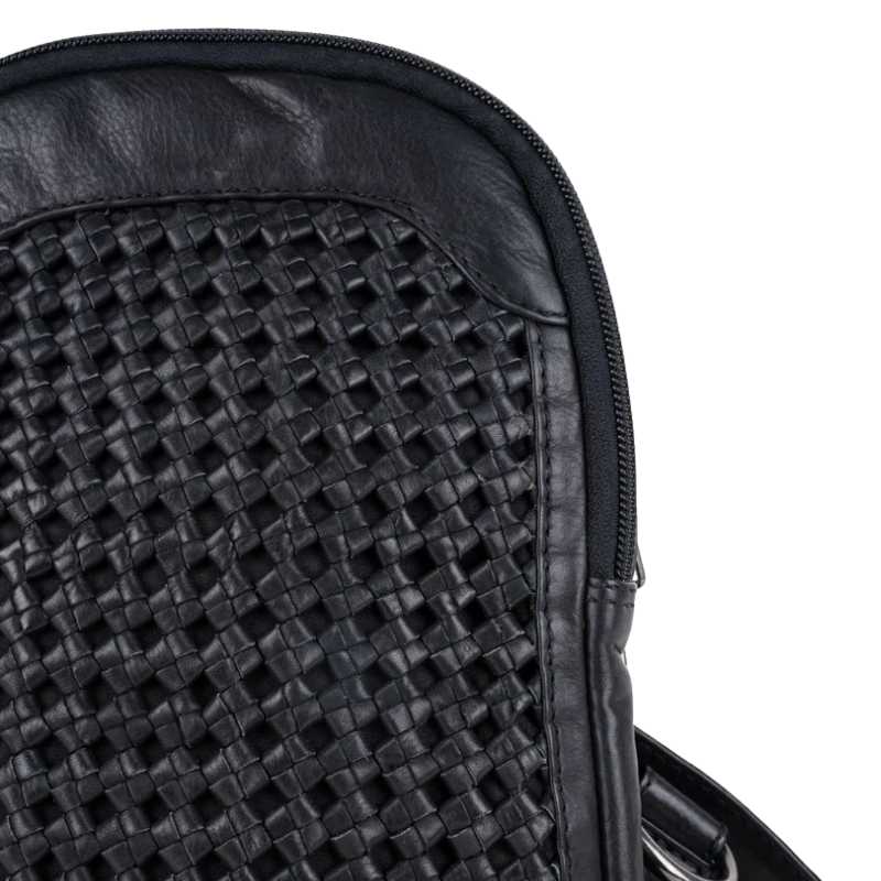 Bristol Leather Concealed Carry Sling Crossbody Backpack Purse Handgun Purses - Tophatter Daily Deals