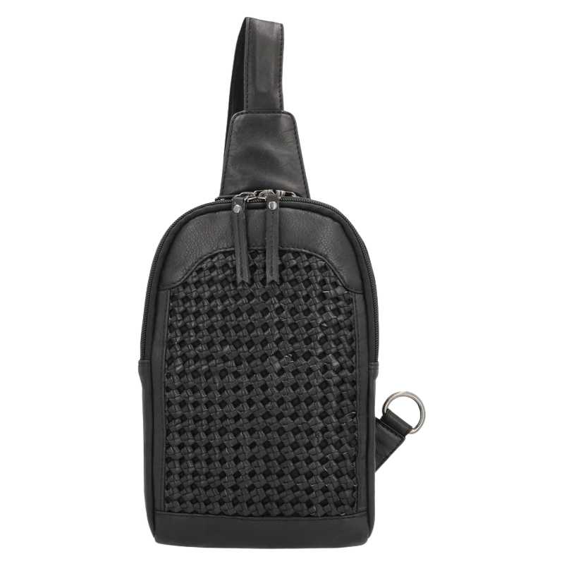 Bristol Leather Concealed Carry Sling Crossbody Backpack Purse Handgun Purses - Tophatter Daily Deals