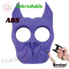 Brutus the Bulldog Self Defense Keychain ABS Knuckles - 15 colors Lavender SD-KeyChain - Tophatter Daily Deals
