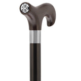 Custom-Engraved Wooden Cane: Choose Color & Personalize - Tophatter Daily Deals