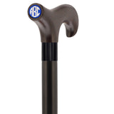 Custom-Engraved Wooden Cane: Choose Color & Personalize - Tophatter Daily Deals