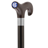 Custom-Engraved Wooden Cane: Choose Color & Personalize - Tophatter Daily Deals