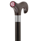 Custom-Engraved Wooden Cane: Choose Color & Personalize - Tophatter Daily Deals